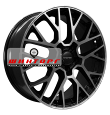 Khomen Wheels 7x18/5x112 ET45 D57,1 KHW1818 (Karoq) Black-FP