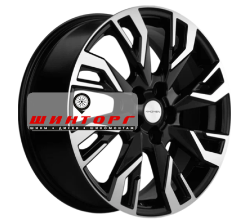Купить диски Khomen Wheels 7x18/5x108 ET36 D65,1 KHW1809 (Exeed TXL) Black-FP от производителя Khomen Wheels в Казани