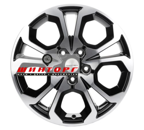 Купить диски Khomen Wheels 6,5x17/5x114,3 ET50 D66,1 KHW1711 (Arkana/Kaptur) Black-FP от производителя Khomen Wheels в Казани