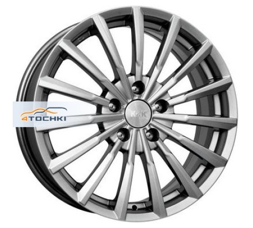 Купить диски K&K 7x17/5x114,3 ET38 D67,1 Акцент (КС562) Дарк платинум от производителя K&K в Казани