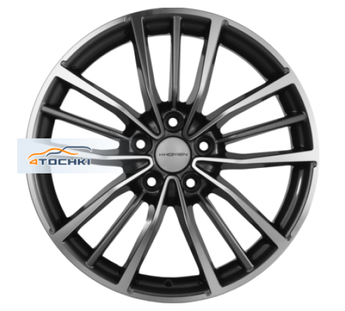 Купить диски Khomen Wheels 8x20/5x114,3 ET45 D67,1 KHW2012 (FAW Bestune T99) Black-FP от производителя Khomen Wheels в Казани Купить диски Khomen Wheels 8x20/5x114,3 ET45 D67,1 KHW2012 (FAW Bestune T99) Black-FP от производителя Khomen Wheels в Казани
