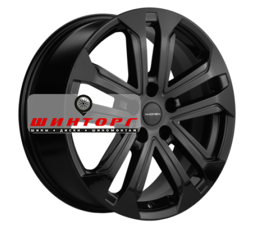 Купить диски Khomen Wheels 7x18/5x108 ET46 D63,4 KHW1803 (Tugella) Black от производителя Khomen Wheels в Казани