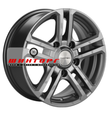 Khomen Wheels 6,5x16/5x139,7 ET40 D98,5 KHW1602 (Niva 4x4) Gray