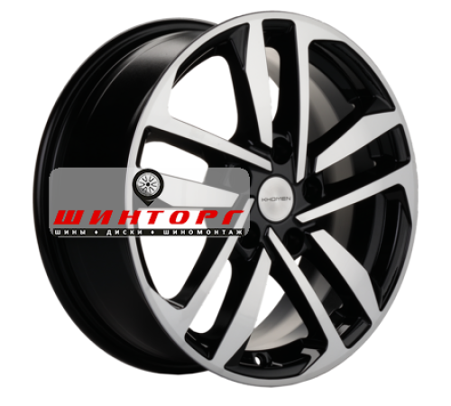 Купить диски Khomen Wheels 6,5x16/5x114,3 ET45 D60,1 KHW1612 (Toyota/Suzuki) Black-FP от производителя Khomen Wheels в Казани