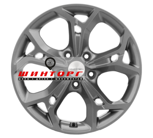 Купить диски Khomen Wheels 7x17/5x112 ET40 D57,1 KHW1702 (Kodiaq/Tiguan) Gray от производителя Khomen Wheels в Казани