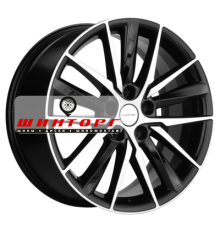 Khomen Wheels 8x18/5x114,3 ET45 D60,1 KHW1807 (Geely Atlas/Atlas Pro/Lifan Myway) Black-FP
