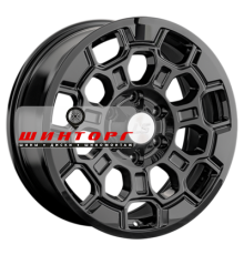 LS 8x18/6x139,7 ET36 D100,1 1364 BK (конус, Колпак+лого)