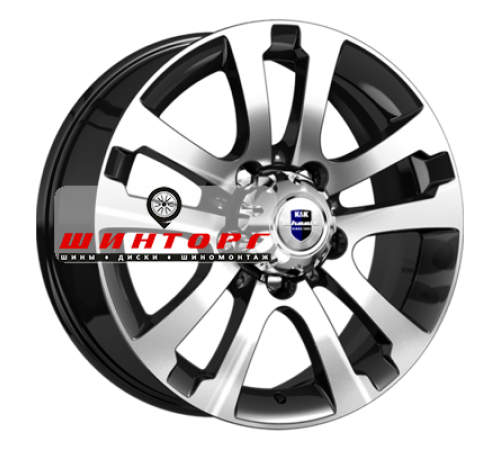 Купить диски K&K 7x18/5x139,7 ET35 D108,5 Сахара-Patriot (КС1056) Алмаз черный от производителя K&K в Казани