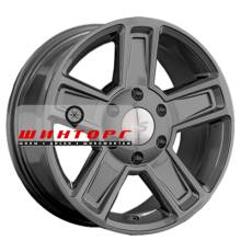 LS 8x17/6x139,7 ET38 D100,1 1296 GM (конус, Колпак+лого)