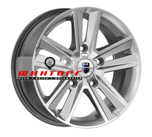 Купить диски K&K 6,5x16/5x139,7 ET40 D98 Арена (КС864) Дарк платинум от производителя K&K в Казани