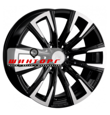 LS 8x20/6x139,7 ET30 D77,8 812 BKF (конус, Колпак+лого)