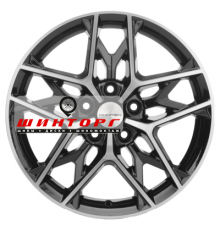 Khomen Wheels 7x17/5x114,3 ET45 D60,1 KHW1709 (Changan/Geely/Lexus/Toyota) Black-FP