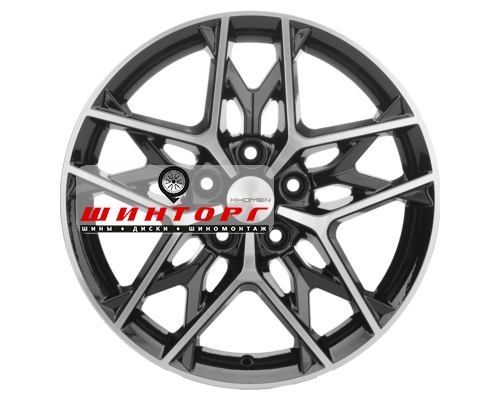 Купить диски Khomen Wheels 7x17/5x114,3 ET45 D60,1 KHW1709 (Changan/Geely/Lexus/Toyota) Black-FP от производителя Khomen Wheels в Казани