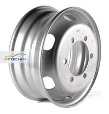 Asterro 6,75x17,5/6x205 ET122 D161 M18DS32 Silver (1711D) Мерседес 814,815 (Аналог HL 8483)