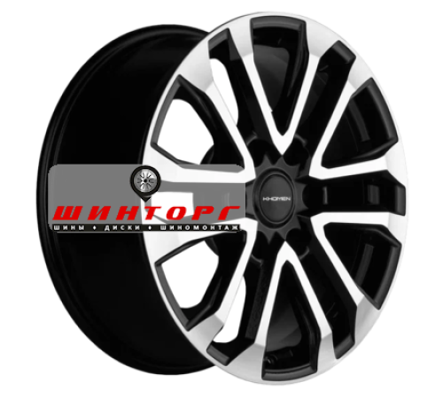 Купить диски Khomen Wheels 7,5x18/6x139,7 ET20 D106,1 KHW1805 (Lexus GX) Black-FP от производителя Khomen Wheels в Казани
