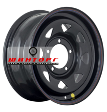 Off-Road Wheels 8x16/5x139,7 ET15 D110 УАЗ (треуг. мелкий) Черный