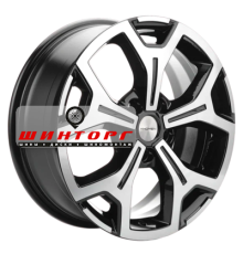 Khomen Wheels 6,5x17/5x108 ET33 D60,1 KHW1710 (Chery Tiggo 7pro) Black-FP