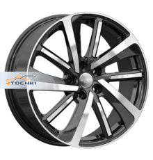 K&K 7x18/5x114,3 ET40 D66,1 КС1111 Алмаз черный