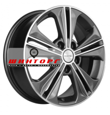 Khomen Wheels 6x16/5x114,3 ET43 D67,1 KHW1603 (Creta/Seltos) Gray-FP