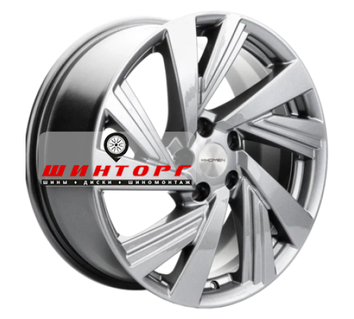 Купить диски Khomen Wheels 7,5x18/5x114,3 ET38 D67,1 KHW1801 (Outlander) Gray от производителя Khomen Wheels в Казани