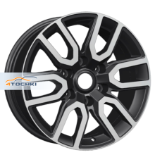 Khomen Wheels 8x17/6x139,7 ET30 D106,1 KHW1723 (JAC T6 Pickup) Black-FP