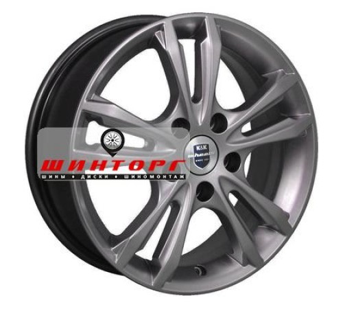 Купить диски K&K 6x16/4x114,3 ET40 D67,1 Samara (КС866) Дарк платинум от производителя K&K в Казани