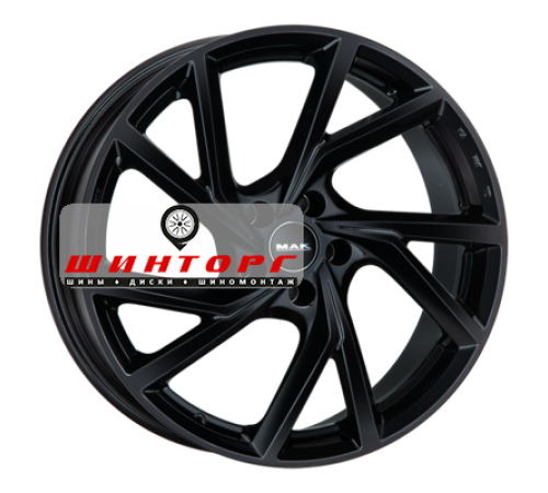 Купить диски MAK 7,5x18/5x112 ET50 D57,1 Kassel Gloss Black от производителя MAK в Казани