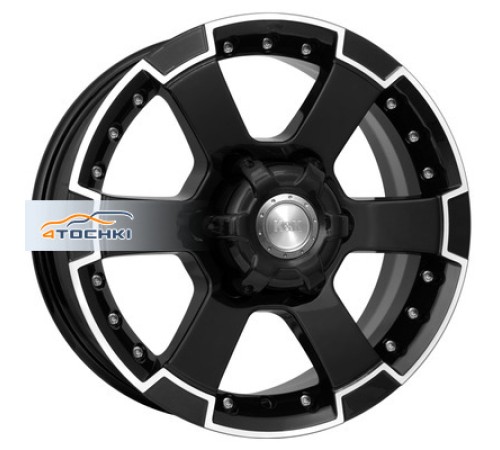 Купить диски K&K 7x16/6x139,7 ET38 D100,1 M56 (КС593) Алмаз черный от производителя K&K в Казани Купить диски K&K 7x16/6x139,7 ET38 D100,1 M56 (КС593) Алмаз черный от производителя K&K в Казани