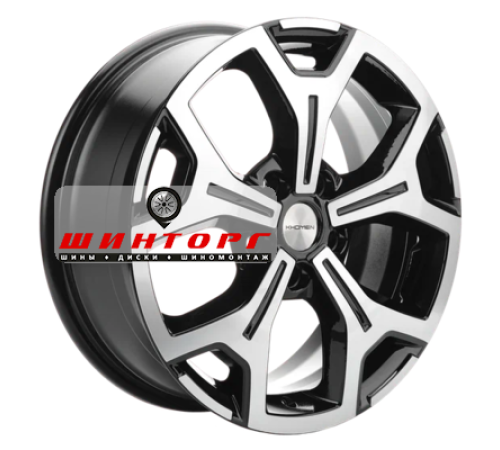 Купить диски Khomen Wheels 6,5x17/5x108 ET33 D60,1 KHW1710 (Chery Tiggo/Tiggo 7 Pro) Black-FP (сфера) от производителя Khomen Wheels в Казани