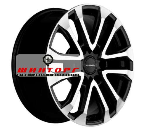 Купить диски Khomen Wheels 7,5x18/6x139,7 ET45 D93,1 KHW1805 (Mazda BT50) Black-FP от производителя Khomen Wheels в Казани