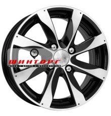 K&K 6x15/4x114,3 ET40 D67,1 Джемини (КС617) Алмаз черный