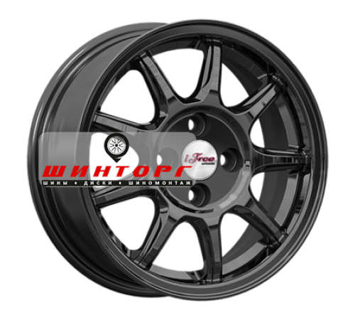 Купить диски iFree 5,5x14/4x98 ET35 D58,5 Эвил (КС1068) BK от производителя iFree в Казани