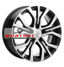 Khomen Wheels 6,5x16/5x110 ET40 D67,1 KHW1608 (Evolute I-Van) Black-FP