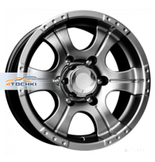 K&K 8x16/5x139,7 ET-15 D110,1 Байконур Джип-рейд (КС465М) Дарк платинум