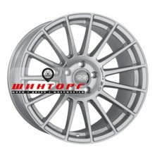 OZ 8x18/5x112 ET35 D75 Superturismo LM Matt Race Silver + Black Lettering