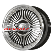 PDW 7x17/4x98*4x100 ET38 D67,1 Ferris (9009/01) M/B (конус)