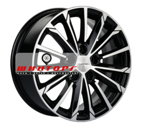 Купить диски Khomen Wheels 6,5x16/5x108 ET50 D63,3 KHW1611 (Focus) Black-FP от производителя Khomen Wheels в Казани