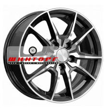 K&K 6,5x16/5x114,3 ET40 D66,1 Адамар-оригинал (КС886) Алмаз черный