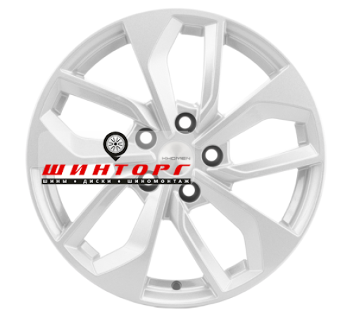 Купить диски Khomen Wheels 7x17/5x114,3 ET45 D67,1 KHW1703 (CX-5/i40/X-Trail) F-Silver от производителя Khomen Wheels в Казани