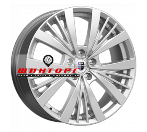 Купить диски K&K 7,5x19/5x114,3 ET40 D66,1 Марвел (КС881) Сильвер SK от производителя K&K в Казани