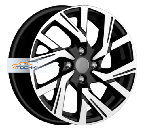 Купить диски K&K 6x15/4x100 ET40 D60,1 КС1030 Алмаз черный от производителя K&K в Казани