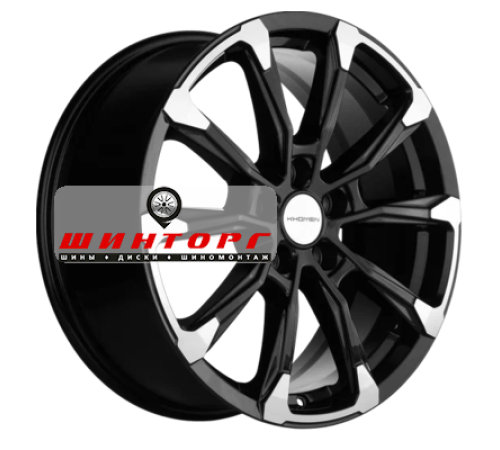 Купить диски Khomen Wheels 7,5x18/5x114,3 ET35 D60,1 KHW1808 (Lexus NX) Black-FP от производителя Khomen Wheels в Казани