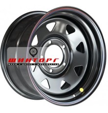 Off-Road Wheels 9x17/5x150 ET-24 D113 Тойота Ленд Крузер 100/105 Черный (треуг. мелкий)