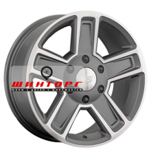 LS 8x17/6x139,7 ET38 D100,1 1296 MGMF (конус, Колпак+лого)