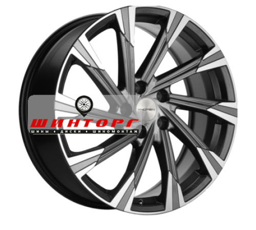 Купить диски Khomen Wheels 7,5x19/5x114,3 ET40 D64,1 KHW1901 (Haval 7/7x) Gray-FP от производителя Khomen Wheels в Казани