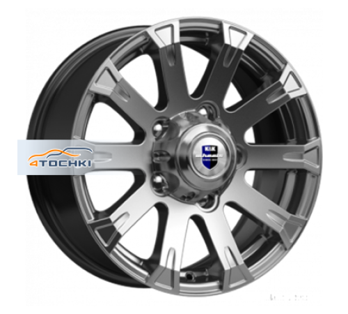 Купить диски K&K 7x16/5x139,7 ET35 D98 Байкал (КС601) Дарк платинум от производителя K&K в Казани Купить диски K&K 7x16/5x139,7 ET35 D98 Байкал (КС601) Дарк платинум от производителя K&K в Казани