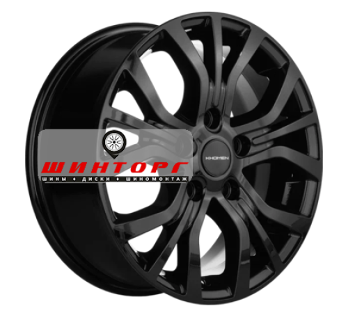 Купить диски Khomen Wheels 6,5x16/5x114,3 ET45 D67,1 KHW1608 (Huyndai/Mazda) Black от производителя Khomen Wheels в Казани