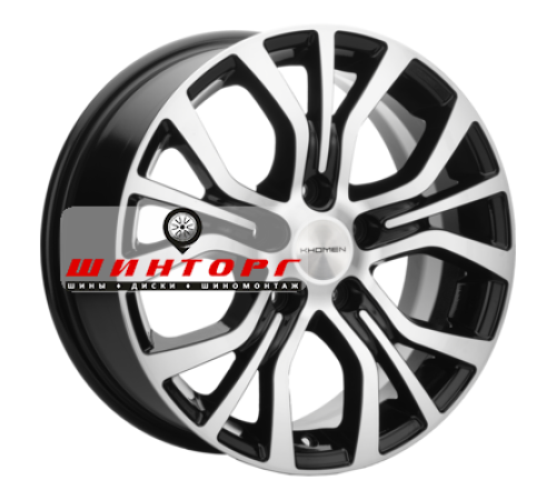 Купить диски Khomen Wheels 6,5x16/5x110 ET46 D63,3 KHW1608 (Changan CS35) Black-FP от производителя Khomen Wheels в Казани