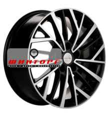Khomen Wheels 7x17/5x108 ET50 D63,35 KHW1717 (Ford C-Max) Black-FP