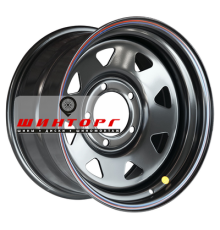 Off-Road Wheels 8x16/5x150 ET0 D113 Тойота Ленд Крузер 100/105 Черный (треуг. мелкий)